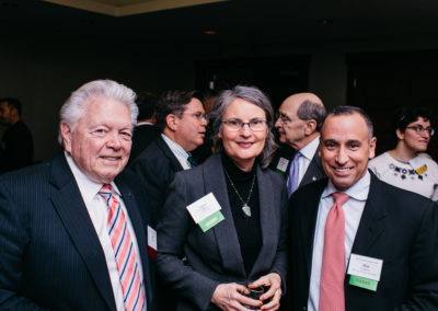 Members of the Worcester Economic Club gather to network and socialize.